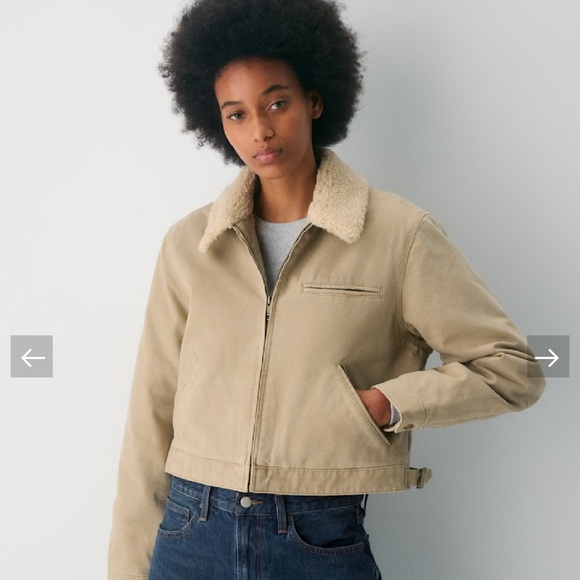 Aritzia Jackets & Blazers - Aritzia Barkley Workwear Jacket vintage tan khaki